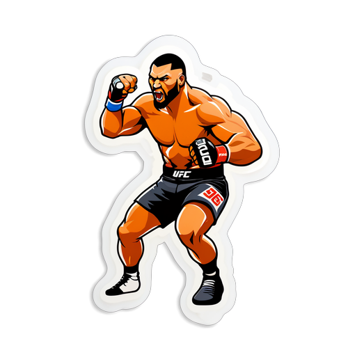 ניצחון בלתי מעורער: לוגו UFC 306