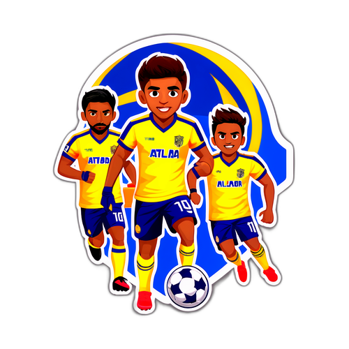 Sticker animado del partido entre Tigres y Atlético San Luis