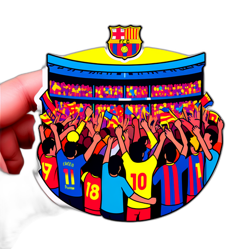 Scenă de Petrecere în Stadion