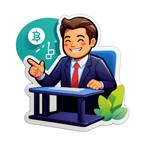 ビジネスマンがCybozuソフトウェアを使って幸せに働くデザイン