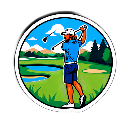 Tommy Fleetwood Teeing Off