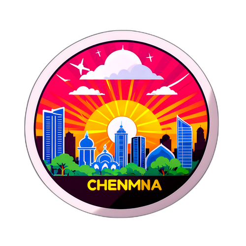 चेन्नई skyline धूप का मौसम