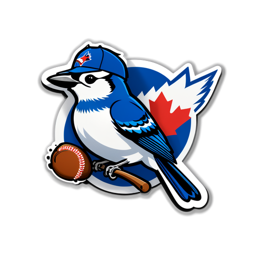Toronto Blue Jays Blue Jay Sticker