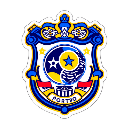 Create a sticker für das Fußballspiel FC Porto gegen Benfica