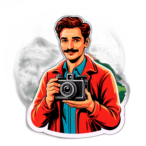 Paolo Romano con Macchina Fotografica