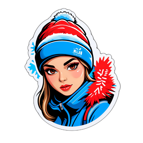冬季时尚贴纸