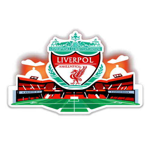 Liverpool FC:s Anfield Stadion under match