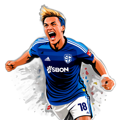 Rune Dahmke Feirer Mål