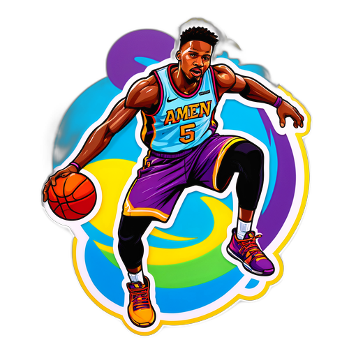 Sticker ni Amen Thompson sa Basketball