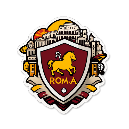 Keberanian Romawi: Begitu Kuatnya Emblem AS Roma Menghidupkan Sejarah Kota!