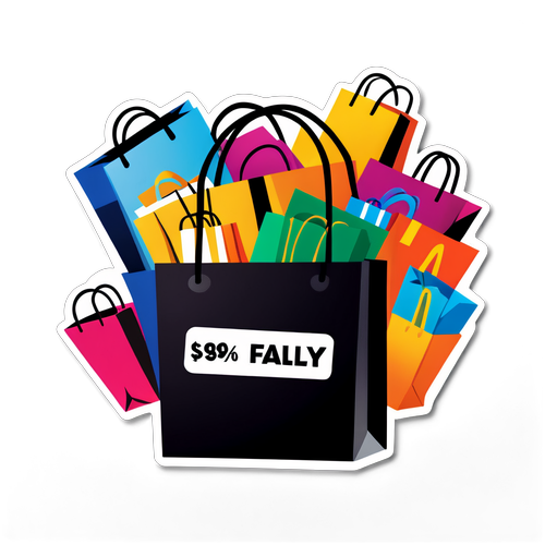 Black Friday Shopping Deals Sticker