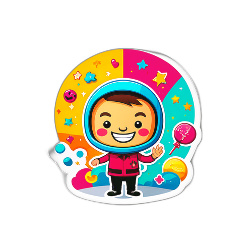 Bemutató űrhajós figura