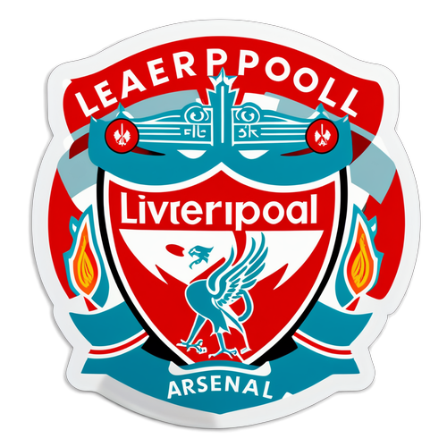 Ultimate Football Rivalry: Liverpool vs. Arsenal – The Sticker That Every Fan Must Have!