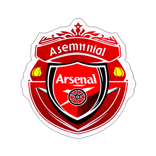 阿森納與利物浦的鬥志足球貼紙