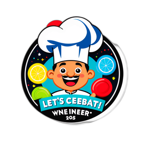 Özel Şef Şapkası Stickerı