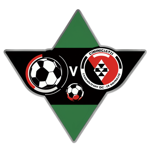 Adesivo Animado do Jogo Cincinnati vs DC United