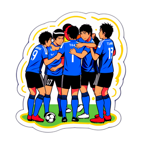 日本足球队团结时刻