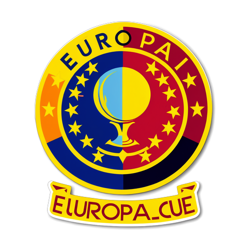 Sticker voor de Europa League