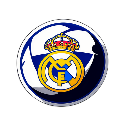 레알 마드리드 축구공 스티커