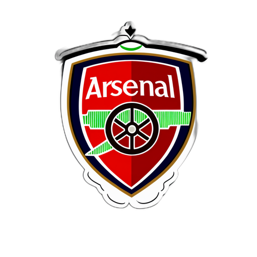 Chic Arsenal-tema klistermærke