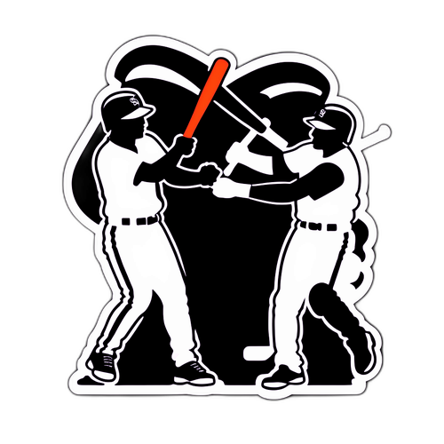 White Sox vs Twins Rivalry Sticker