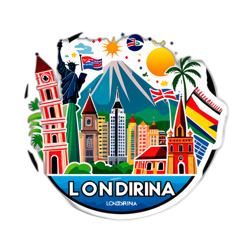 Adesivo Turístico de Londrina