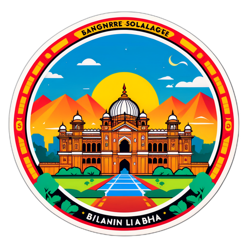 बैंगलोर की यात्रा स्टिकर