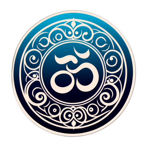 Zen Cirkel met Om