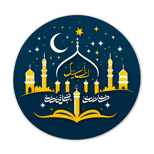 Sticker Elegan Liburan Sekolah Ramadan