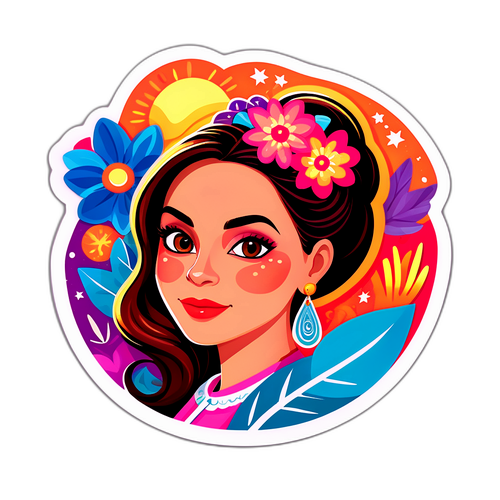 Sticker de Juliana Santillán