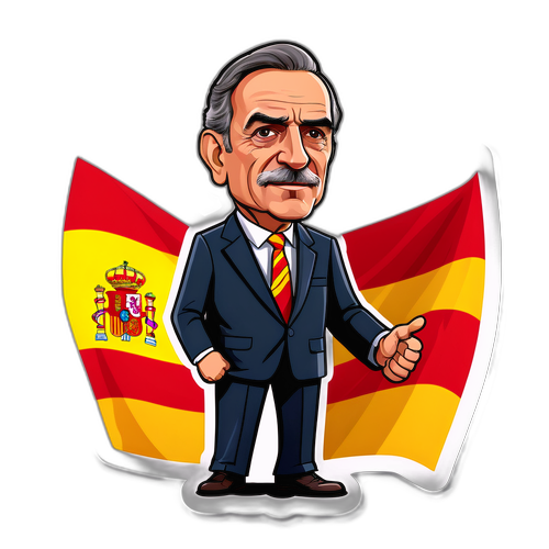 İspanya Başbakanı'nın Liderlik Niteliklerini Vurgulayan Karikatür