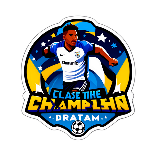 Championship Liga Klistermärke