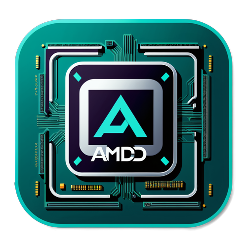 AMD-osake stickeri