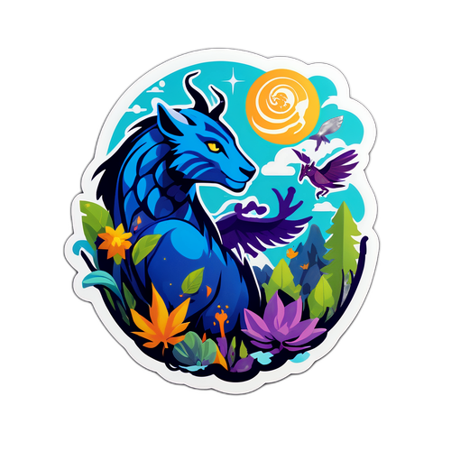 Samolepka inspirovaná Avatarem