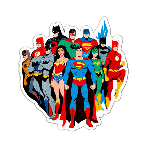 Justice League Sticker
