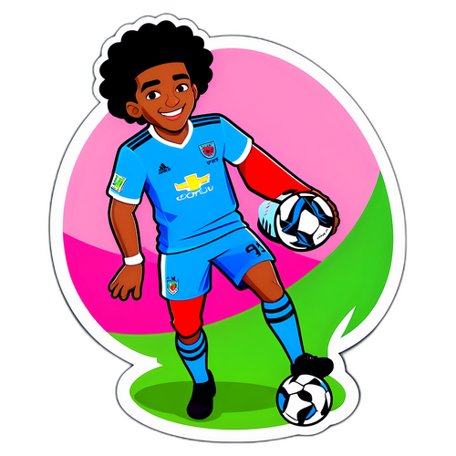 Stiker Wesley Fofana Animasi