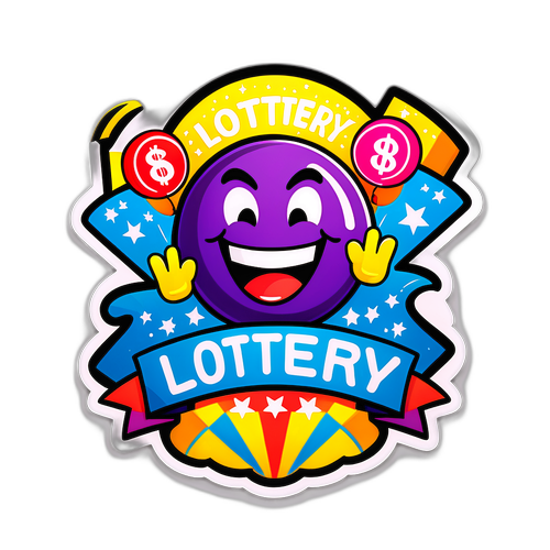 Stiker Keceriaan Hasil Lotere