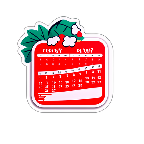 Stiker Kalendari Ceria