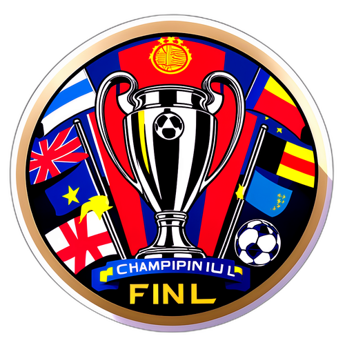 Champions League Final Klistermærke