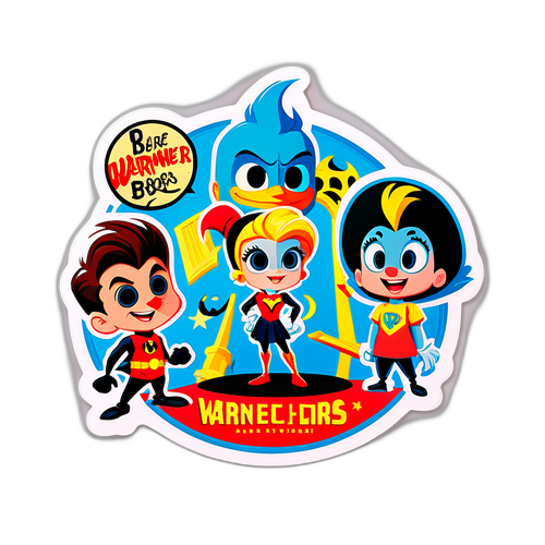 懷舊風格的華納兄弟動畫角色