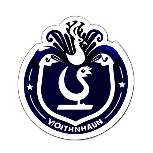 토트넘의 팀워크 강조 스티커