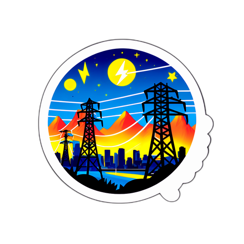 Sticker Đường Chân Trời Bình Dương