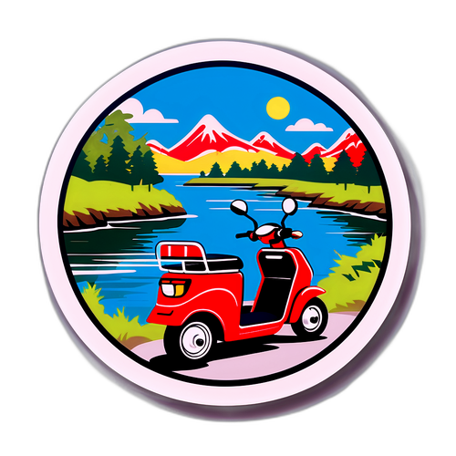 怀旧的电动三轮车