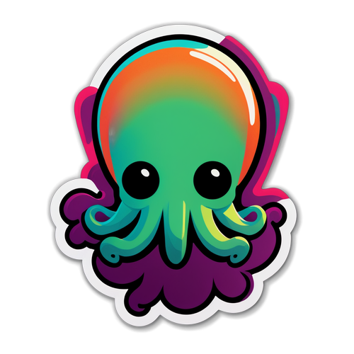 Shapes of Suspense: Squid Game Season 2 Sticker