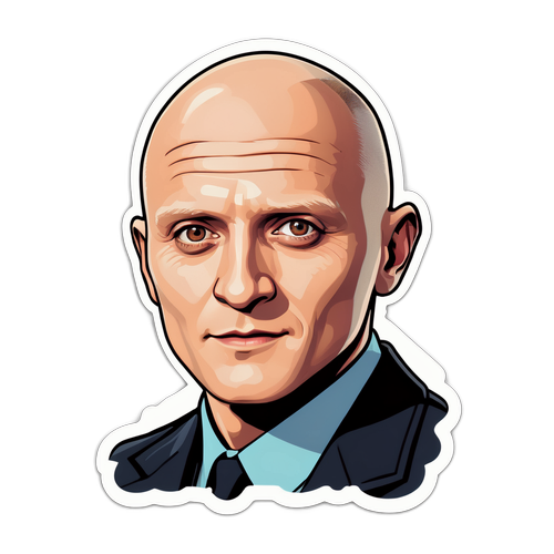 Sticker med Anthony Carrigan fra 'Barry'