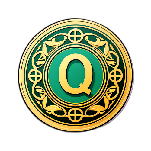 Design Gráfico de uma Moeda Simbólica da Quina