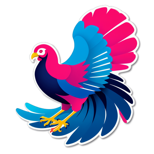 Modern Renklerle Tasarlanan Yüksek Hızlı İnternet Temalı Sticker