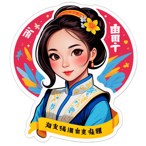 田海榮個性化貼紙設計