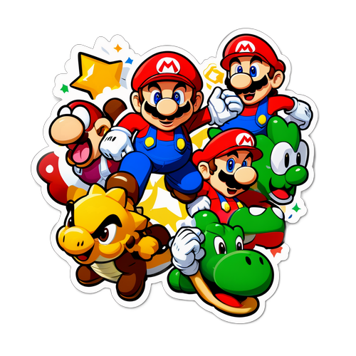 Szuper Mario és barátai akcióban