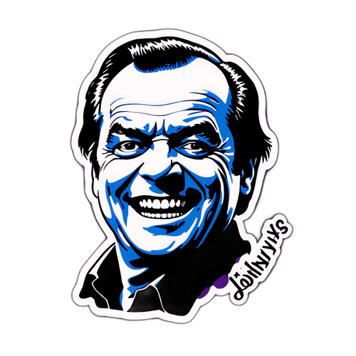 Ikonisches Porträt von Jack Nicholson